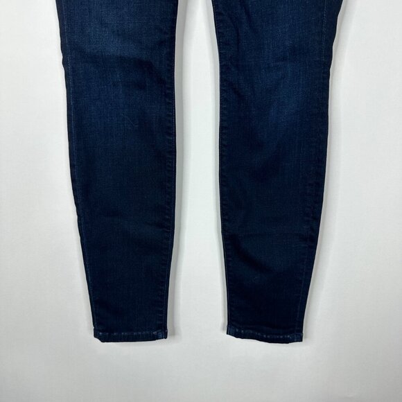 AYR The Hi-Rise Skinny Jeans Dark Blue Wash 27 x 26 #7950 - Picture 4 of 12